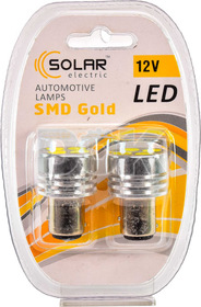 Автолампа Solar S25 BAY15d 2 W ls238