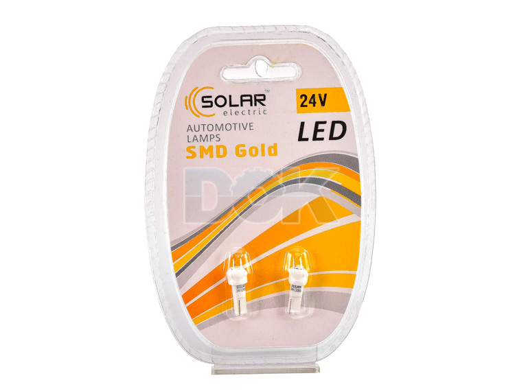 

Автолампы Solar ls203 T5 W2x4,6d
