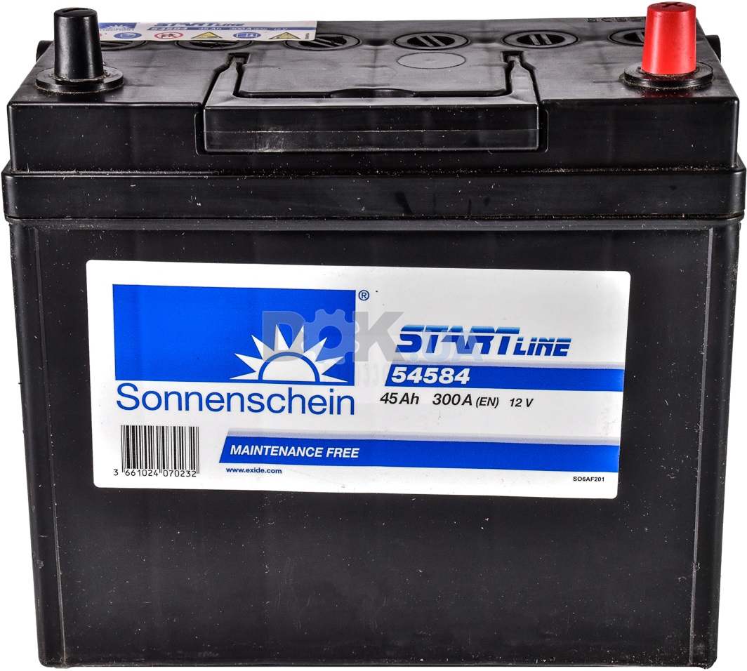 

Аккумулятор Sonnenschein 6 CT-45-R Start Line 54584