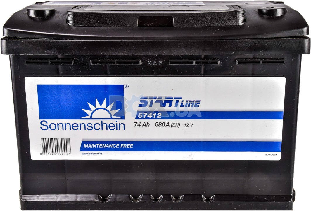 

Аккумулятор Sonnenschein 6 CT-74-R Start Line 57412