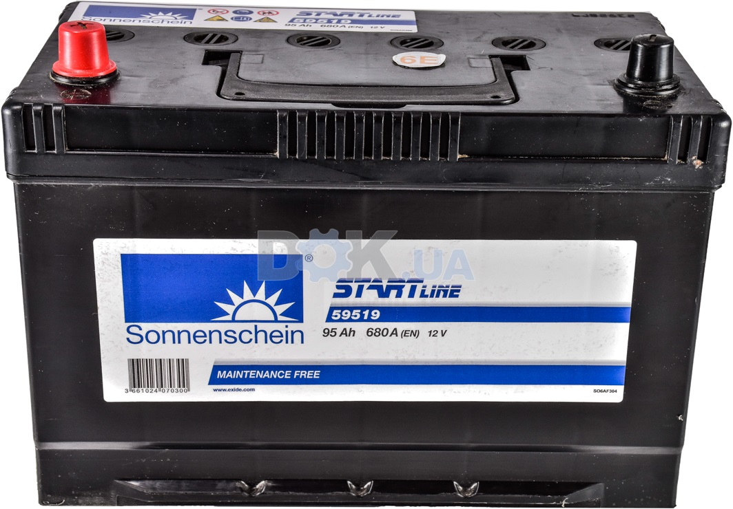 

Аккумулятор Sonnenschein 6 CT-95-L Start Line 59519
