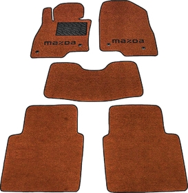 Комплект ковриков Sotra Premium коричневый ST07576-CH-TERRA