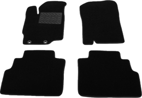 Комплект килимків Sotra Classic ST08711-GD-BLACK чорний