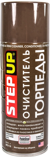 Очиститель салона StepUp Dashboard & Trim Cleaner цитрус 341 мл (SP5118)