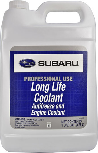 Subaru coolant антифриз