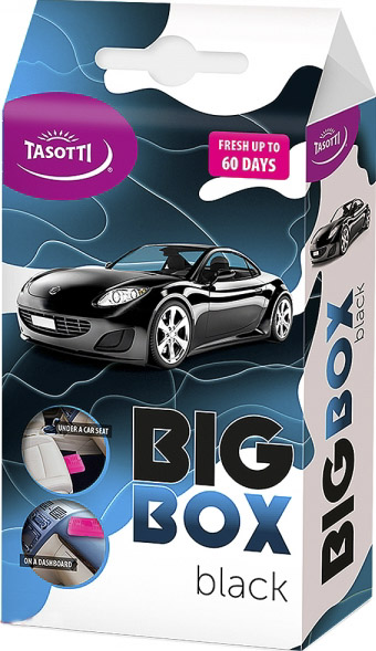 

Ароматизатор Tasotti Big box Black 58 г 33315