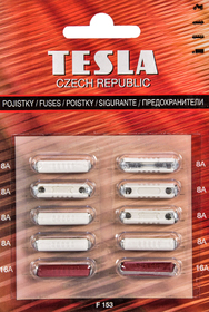 Набір запобіжників Tesla f153 FC 10 шт.