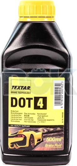 Гальмівна рідина Textar DOT 4 пластик 0.5 л