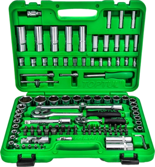 Набір торцевих головок та компонентів Toptul GCAI108R 1/2