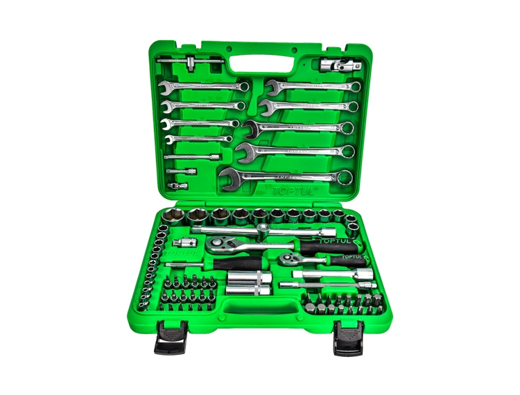 

Набор инструментов Toptul GCAI8201 1/2", 1/4" 82 шт.