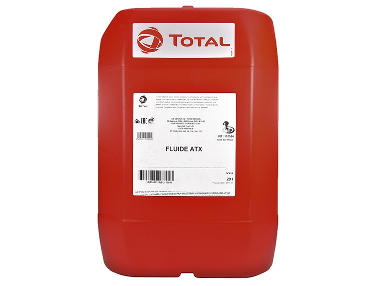 

Трансмиссионное масло Total Fluide ATX FLUIDEATX20L