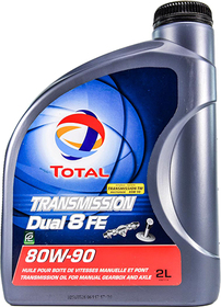 Трансмиссионное масло Total Dual 8 FE GL-4 / 5 MT-1 80W-90 полусинтетическое