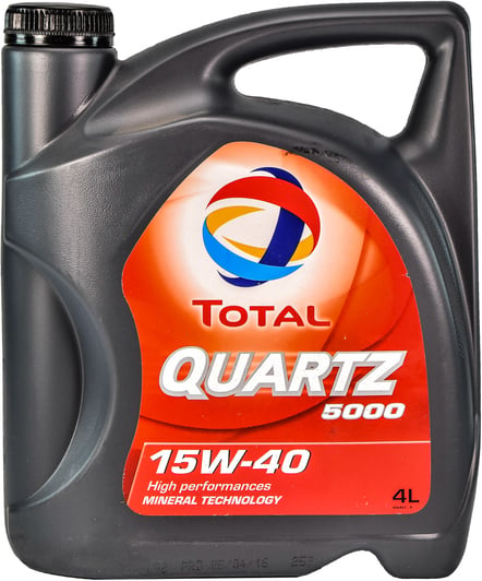 Моторное масло Total Quartz 5000 15W-40 4 л на Volvo 960