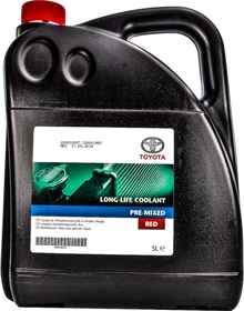 Готовый антифриз Toyota Long Life Coolant  G12 красный -37 °C