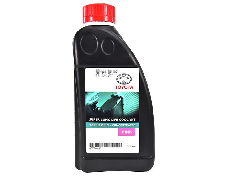 

Готовый антифриз Toyota Super Long Life Coolant розовый 0888980140