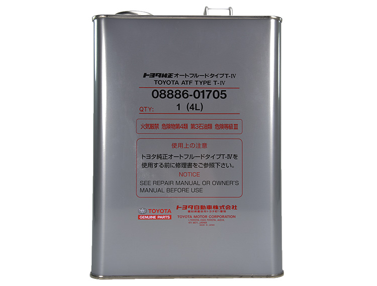 

Трансмиссионное масло Toyota ATF T-IV(Азия) 0888601705
