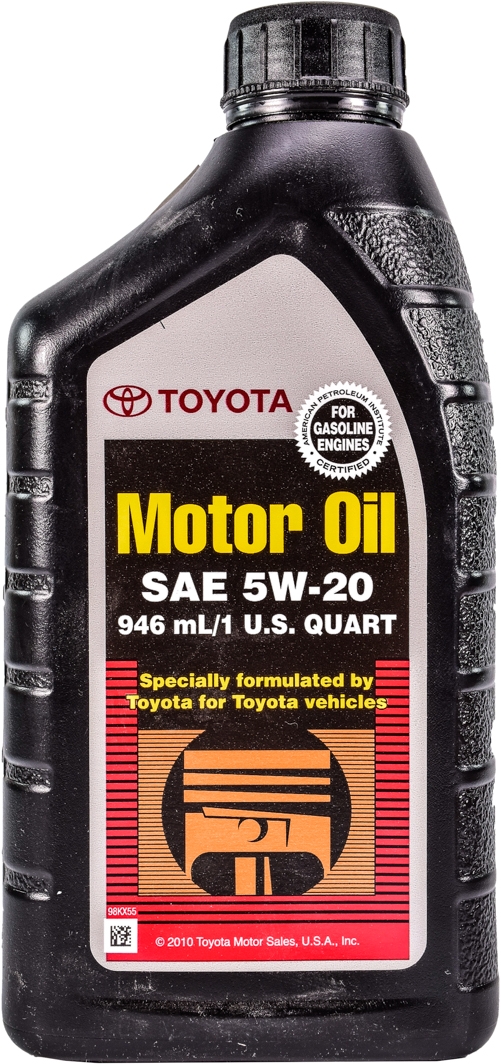 

Моторное масло Toyota SN 5W-20 полусинтетическое 002791qt20