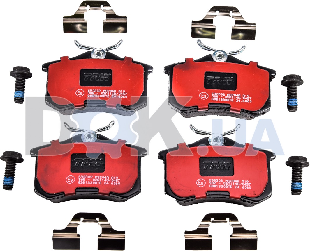 

TRW GDB1330DTE Тормозные колодки