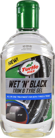 Чорнитель шин Turtle Wax Wet N Black Trim & Tire Gel 53144 300 мл