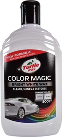 Цветной полироль для кузова Turtle Wax Color Magic Bright White Wax белый