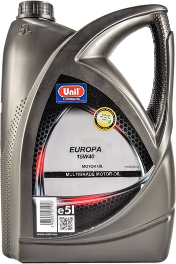 Моторное масло Unil Europa 15W-40 5 л на Porsche Carrera GT