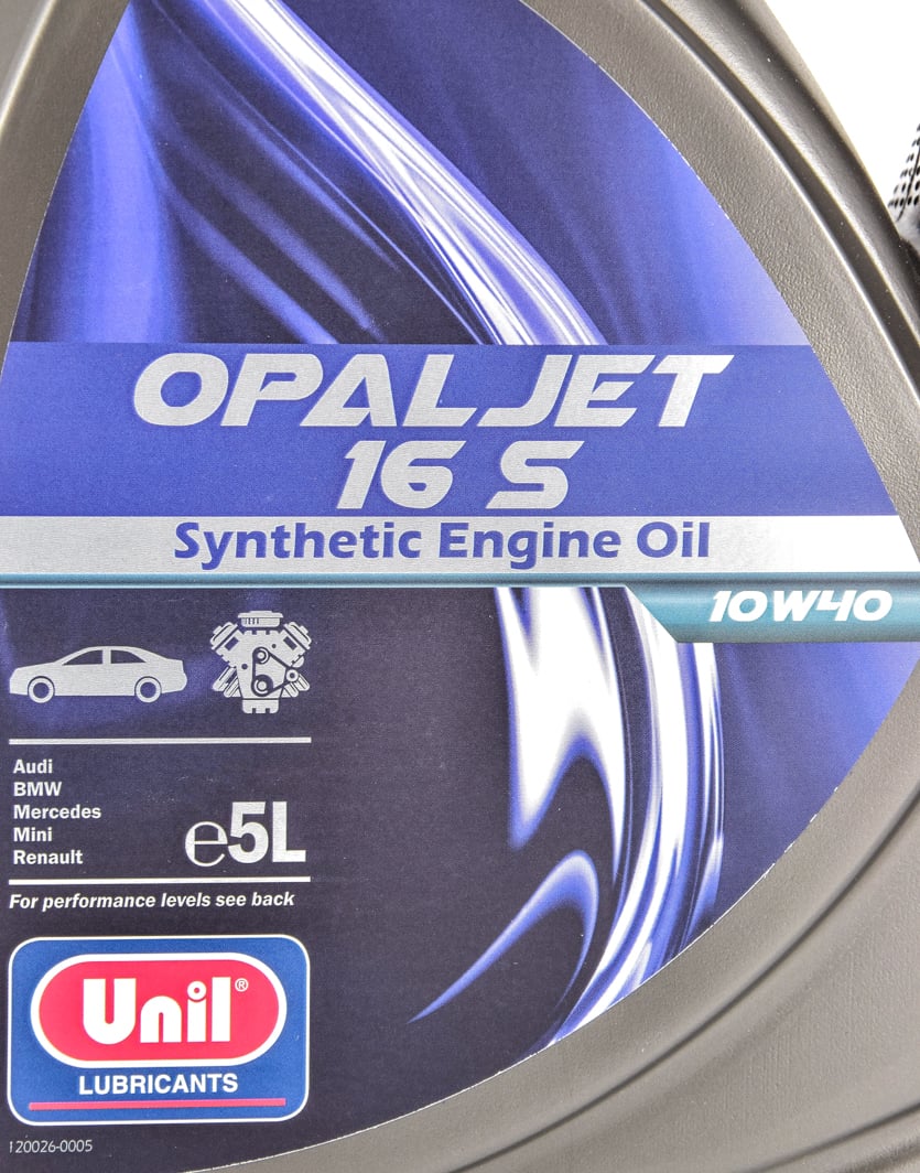 Моторна олива Unil Opaljet 16 S 10W-40 5 л на Toyota RAV4