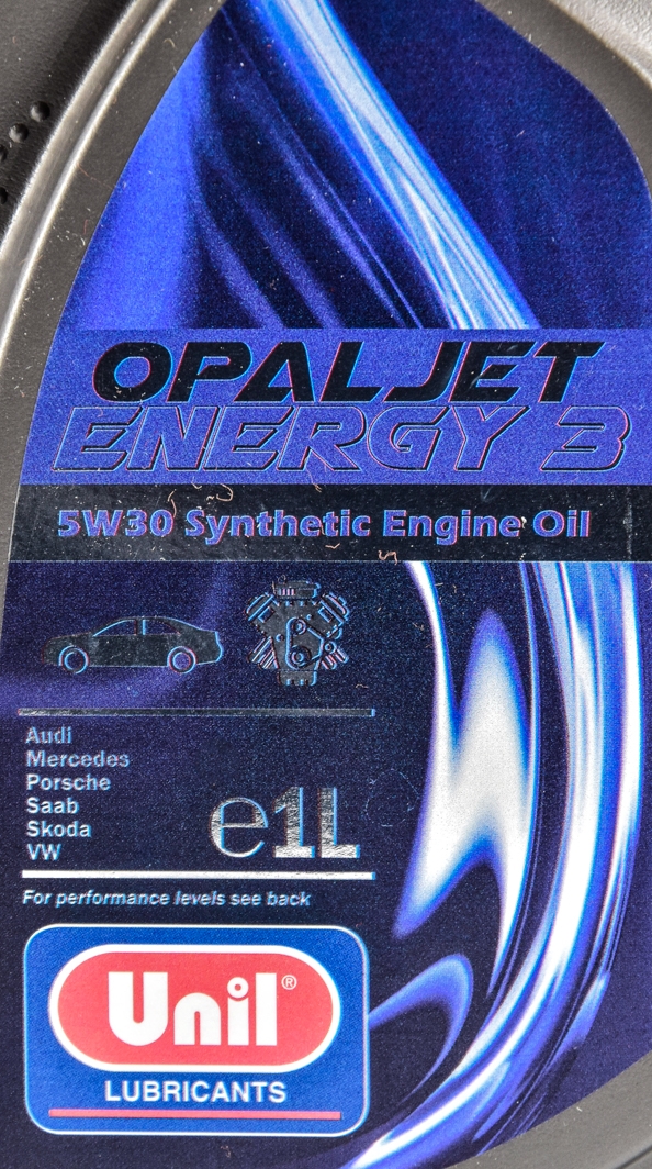 Моторное масло Unil Opaljet Energy 3 5W-30 1 л на Kia Opirus
