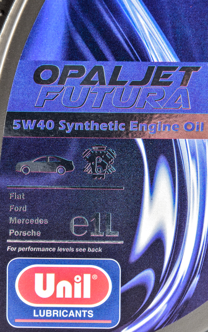 Моторна олива Unil Opaljet Futura 5W-40 1 л на Chevrolet Matiz