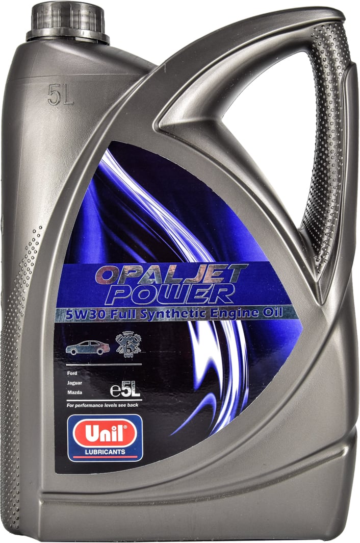 Моторное масло Unil Opaljet Power 5W-30 5 л на Ford Mustang