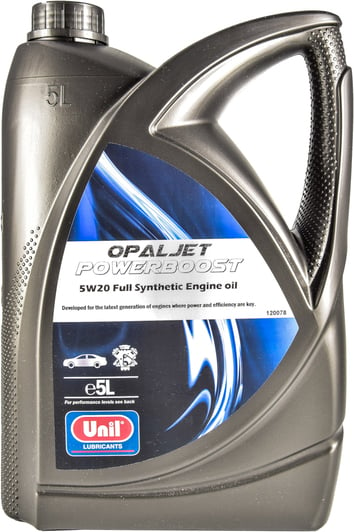 Моторное масло Unil Opaljet Powerboost 5W-20 5 л на Hyundai Coupe