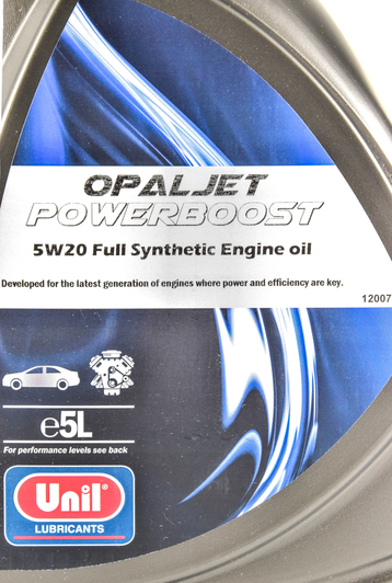 Моторное масло Unil Opaljet Powerboost 5W-20 5 л на Toyota IQ