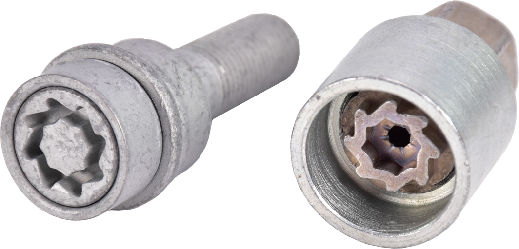 Комплект болтов-секреток с ключом VAG 2h0698137a: купить в Украине и ...