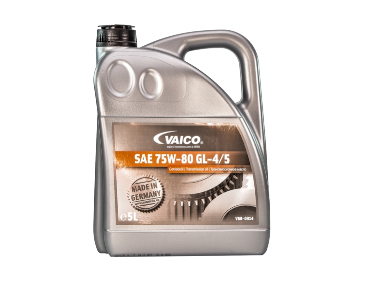 

Трансмиссионное масло Vaico GL-4 / 5 75W-80 синтетическое v600314