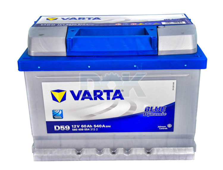 

Аккумулятор Varta 6 CT-60-R Blue Dynamic 560409054