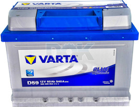 Аккумулятор Varta 6 CT-60-R Blue Dynamic 560409054