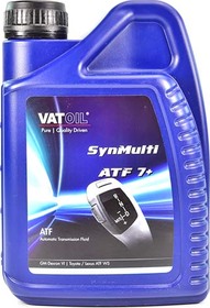 Трансмиссионное масло VatOil SynMulti ATF 7+ синтетическое