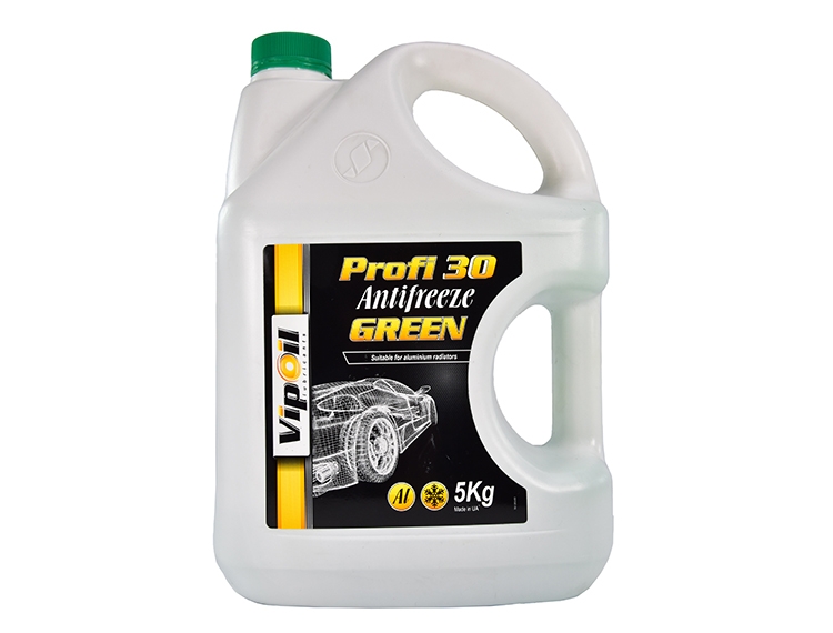 

Готовый антифриз VIPOIL Profi 30 G11 зеленый -24 °C 701393