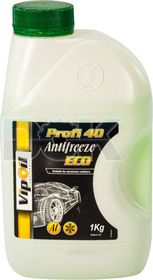 Готовый антифриз VIPOIL Eco Profi 40 G11 зеленый -30 °C