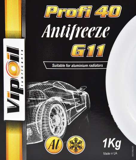 Готовый антифриз VIPOIL Profi 40 G11 синий -30 °C