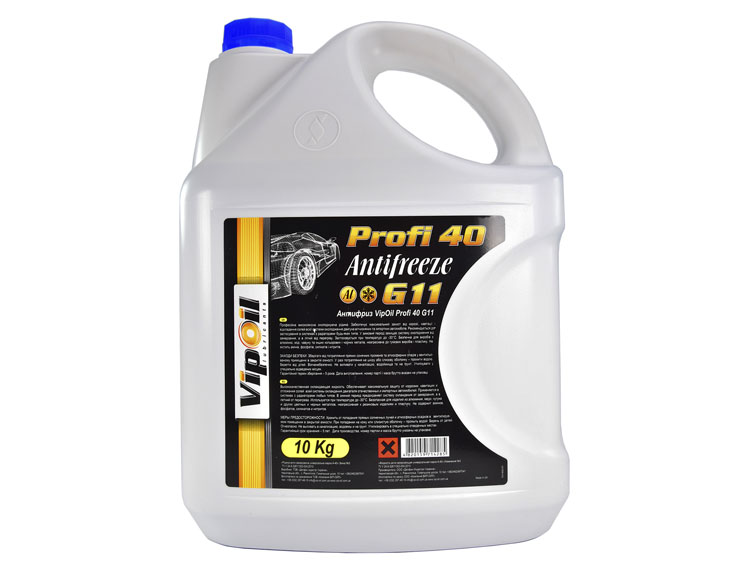 

Антифриз VIPOIL Profi 40 G11 синий 701400