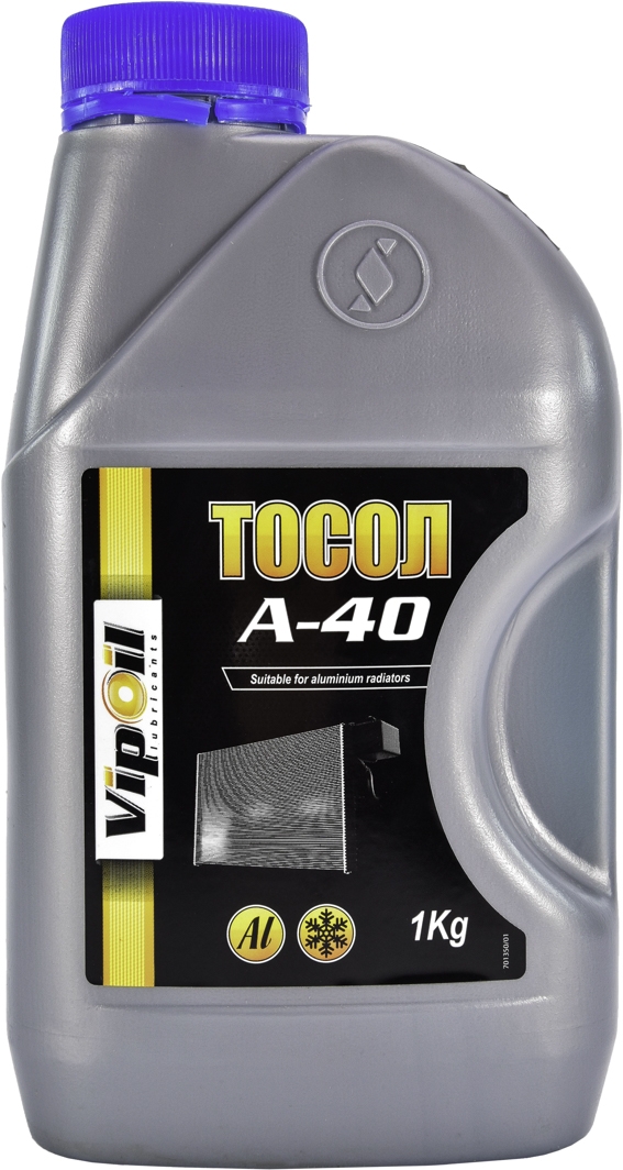 

Готовый антифриз VIPOIL Тосол А-40 -30 °C 701350