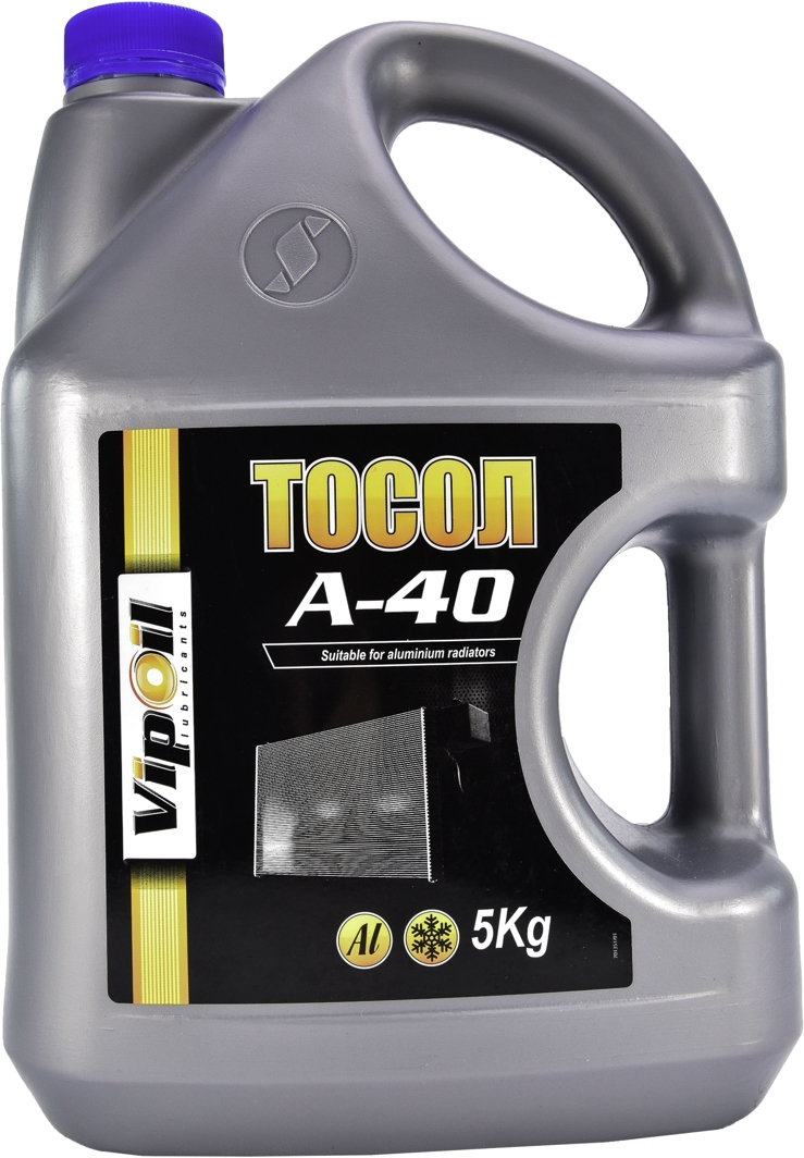 

Готовый антифриз VIPOIL Тосол А-40 -30 °C 701351