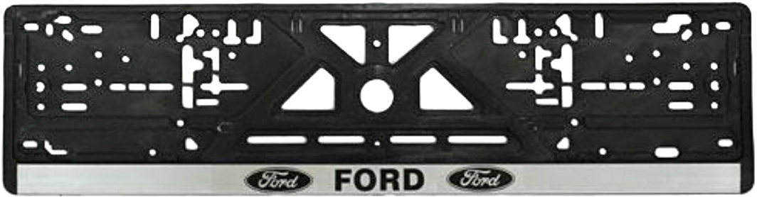 

Рамка номерного знака Vitol 5165 черная на Ford