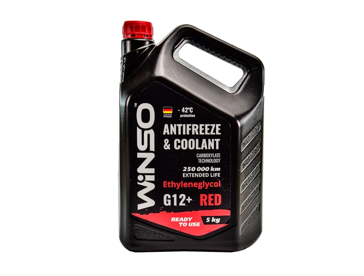 

Готовый антифриз Winso G12+ красный 880910