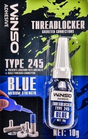 Фіксатор нарізі Winso Threadlocker Type 245 синій