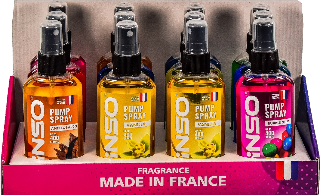 

Набор ароматизаторов Winso Pump Spray mix 2 Ассорти 500002