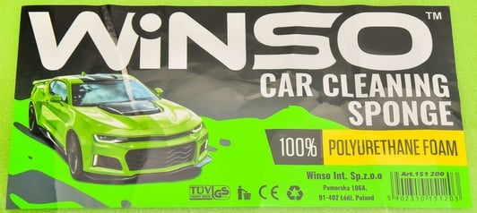 Губка Winso 151200 240x160x70 мм