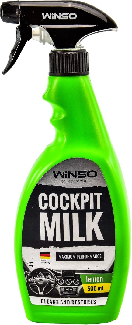 

Полироль для салона Winso Cockpit Milk лимон 500 мл 810610