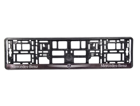 Рамка номерного знака Winso 000142 цвет черный на Mercedes-Benz