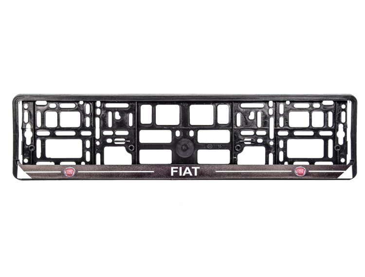 

Рамка номерного знака Winso 000072 черная на Fiat